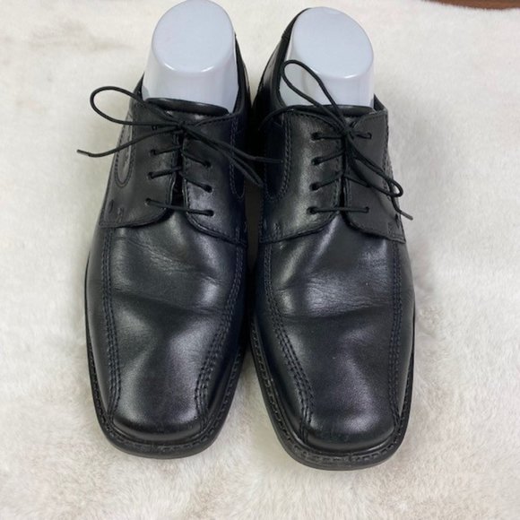 Ecco New Jersey Bike Toe Lace Up Leather Oxfords, size 7 - Picture 2 of 14